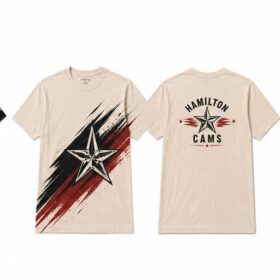 Hamilton Cams Cream Star - (Out of Stock) Hamilton Cams T-Shirt