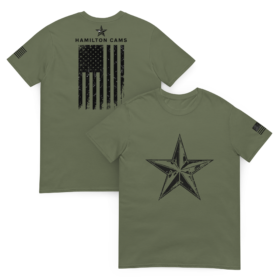 Hamilton Cam American Flag - (Out of Stock) Hamilton Cams T-Shirt